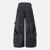Heritage Torn Rinse Mosaic Denim