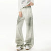 White Relaxed Fit Tie Dyed Classic Denim