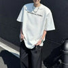 Sewn-Detail Old School Short Sleeve T-Shirt