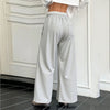 Vintage Wide Leg Jogger, yan görünüm — Navra Wear