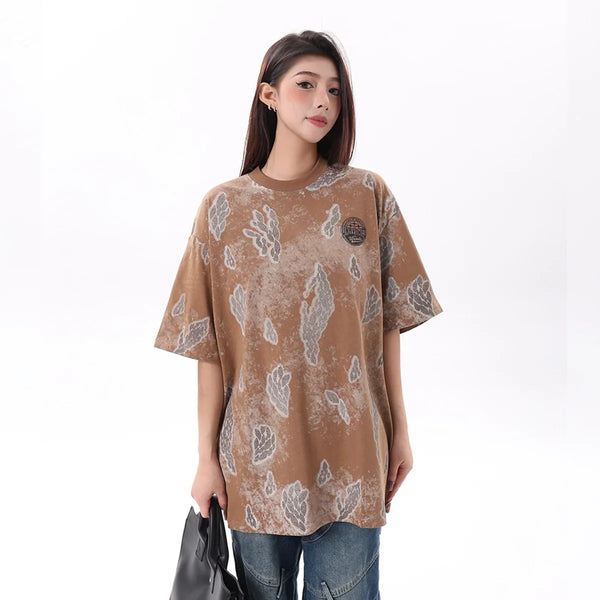 Digital-Age Effortless Unisex Hip Hop Visual T-Shirt