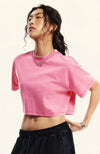 Cropped Sun-Bleached Women's T-Shirt