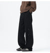 Baggy Mozaik Desenli Jean Pantolon, stil görünüm — Navra Wear