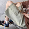 Rugged Cord Denim Shorts