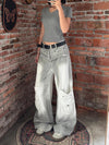 2000s Classic Ombre Utility Denim