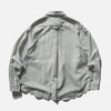 Seersucker Stripe Breathable Long Shirt