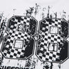 City-Block Noir-Edge Visual Counter-Culture Hip Hop T-Shirt