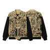 Metro Flexible Graphic Mosaic Denim Jacket