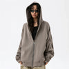 Edgy Metro Zip-Up Sweatshirt
