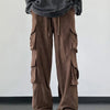 Versatile All-American Chic Multi-Pocket Pants