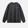 Y2K Bisiklet Yaka Sweatshirt, detay görünüm — Navra Wear