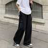 Comfortable Solid Wide Leg Street Pants
