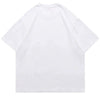 Wide-Body Print Letter Print Short Sleeve T-Shirt