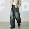 2000s Western Style Faded Bell Leg Denim