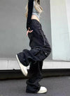 Relaxed Heritage 2000s High-Rise Utility Trousers