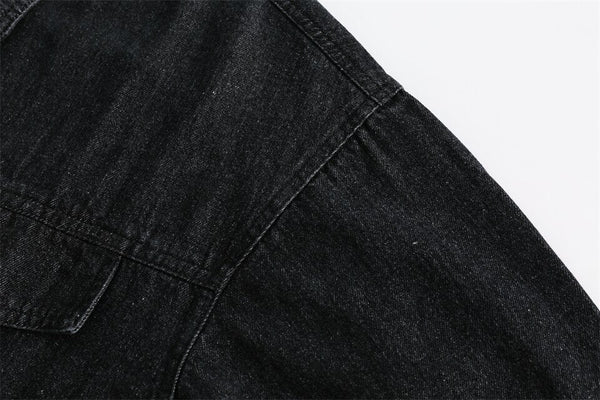 Heritage Oversized Denim Field Jacket alternatif görünüm