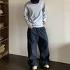 Düz Kesim Ekose Jogger, yan görünüm — Navra Wear
