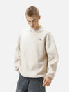 Suede Stitch Retro Sweatshirt
