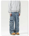 2000s Modern Easy Relaxed Utility Tooling Denim