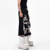 Metro Broken Hole Denim Shorts