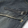 Irregular Monster Stitches Denim