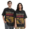Chains Concrete-Jungle Tee Faded-Wash T-Shirt