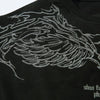 Plush Oversized Hand-Stitched Short Sleeve T-Shirt