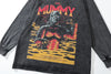 Urban-Edge Illustrated Print Oversize Long Sleeve T-Shirt