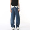 High quality personalized fold waist Denim