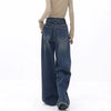 Kadın Vintage Yıkanmış Jean Pantolon, kombin görünüm — Navra Wear