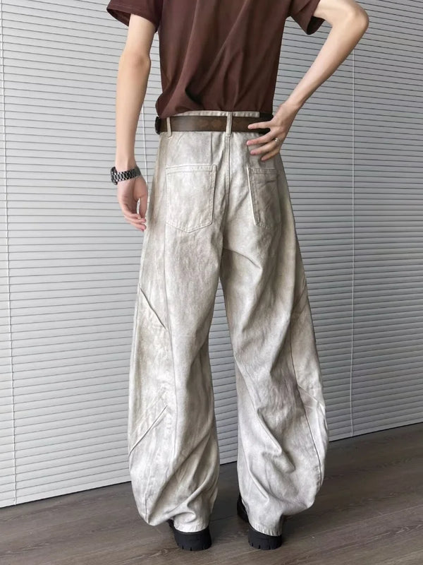 Classic & Sleek Rinse White Relaxed Denim alternatif görünüm