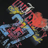 Chic Side-Pocket Graffiti Sweatshirt