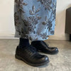 Floral Stitch Baggy Wide-Leg