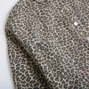 Wild Spot Print Fitted Long Sleeve Shirt