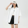 Featherlight Easy Fit Button-Up Top