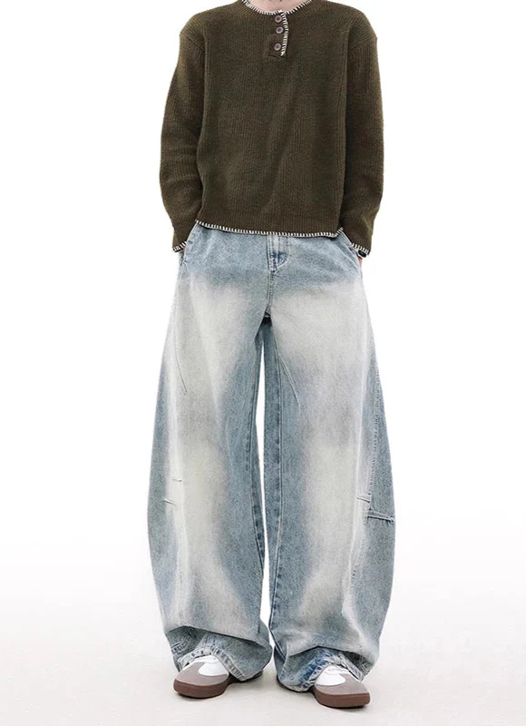 Premium 2000s Urban Beat Boyfriend Denim alternatif görünüm
