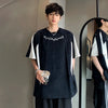Colorful Contrast Short Sleeve Warm-Season T-Shirt