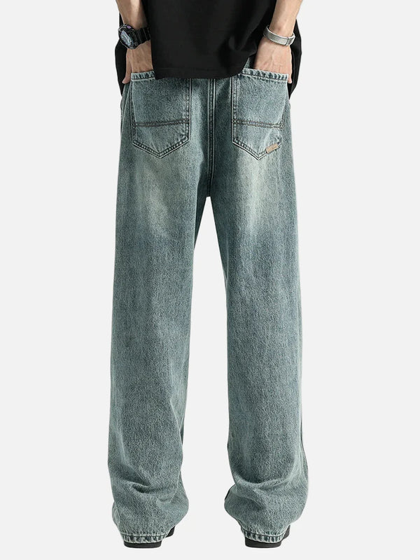 Soft Easy Cut Cotton Denim Classic Leg Denim alternatif görünüm