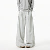 Wide Leg Çizgili Pantolon, kombin görünüm — Navra Wear