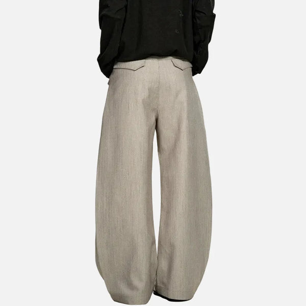 Double Pleat Heritage Trousers alternatif görünüm