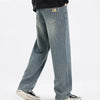 Heritage Blue Striped Autumn Bell Leg Denim
