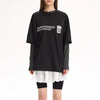 Back-In-Time Horizontal-Lines Short Sleeve Weekend T-Shirt