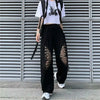 Butterfly Stitch Loose Trousers