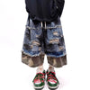 Stylish Personalized Woodland Denim Shorts