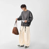 Y2K Patchwork Sweatshirt, detay görünüm — Navra Wear