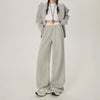 Wide Leg Jogger, model üzerinde — Navra Wear