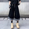 Timeless Easy Cut Sleek Cropped Denim Shorts