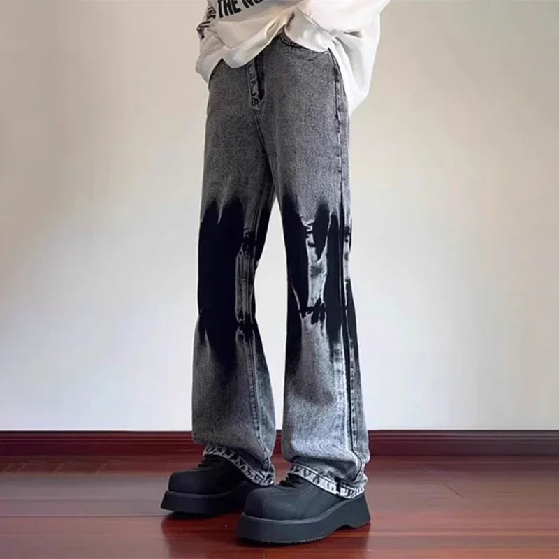 Metro Classic Heritage Batik Mosaic Wide Denim