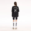 Back-In-Time Horizontal-Lines Short Sleeve Weekend T-Shirt