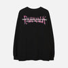 Dark-Craft Noir Style Portrait Designed Long-Sleeve T-Shirt